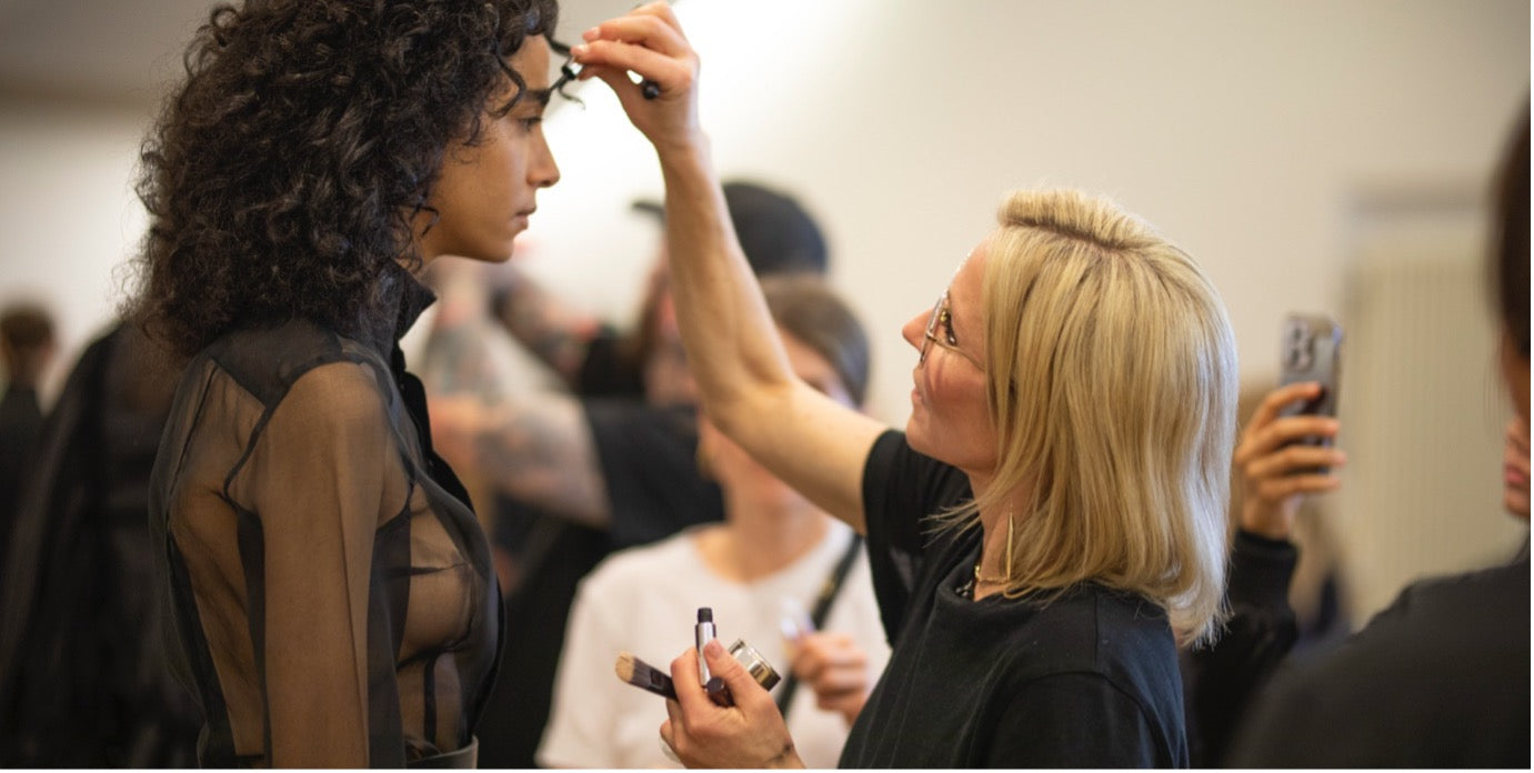 LONI BAUR auf der Fashion Week in Berlin
