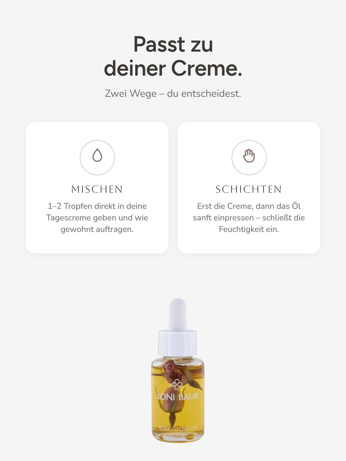 ROSE GLOW OIL – Bakuchiol Gesichtsöl